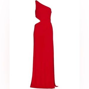 Ramy Brook Women's Evening Capsule Cut-Out Gown - Red - Size 12 NWT